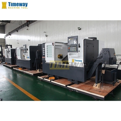 7.5 кВт Основная мощность двигателя высокоточная наклонная кровать CNC токарный станк для промышленности