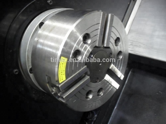 Twin Spindle FANUC Slant Bed CNC Lathe AK-25 с 12 станциями инструментального поста