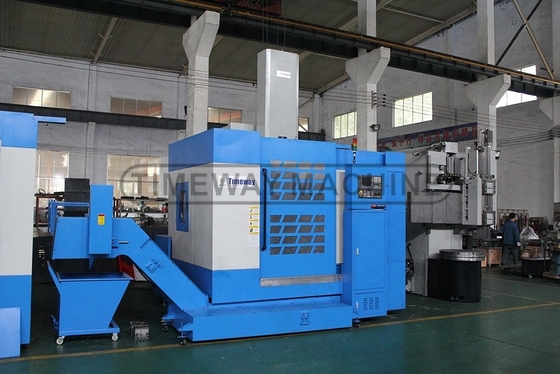 800 мм рабочий стол и 1070 мм ширина кровати CNC вертикальный токарный станк для бурения больших отверстий