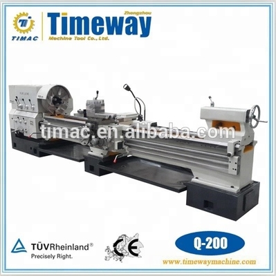 16-380rpm скорость шпинделя Ручная горизонтальная трубка резьбовая станка для нефтяного месторождения 130-270 мм