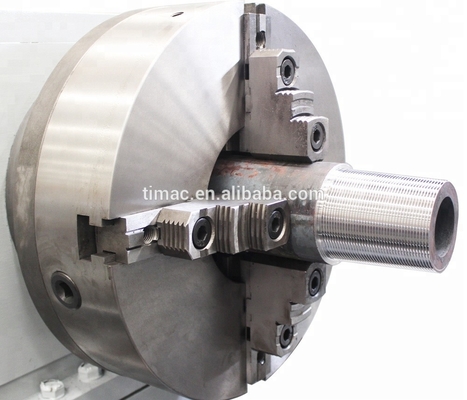 16-380rpm скорость шпинделя Ручная горизонтальная трубка резьбовая станка для нефтяного месторождения 130-270 мм