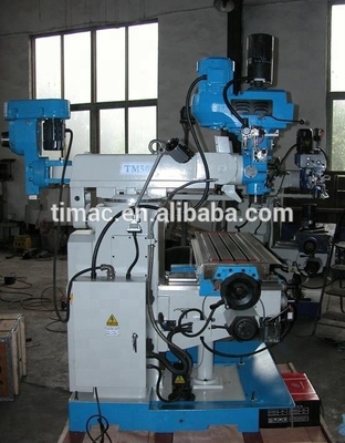 3-осевой TIMEWAY H/V Mill Head Turret Milling Machine TM500 с настраиваемым напряжением