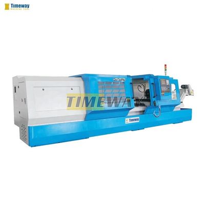 2-осевая горизонтальная плоская кровать CNC-токарная машина для высокоточного поворота