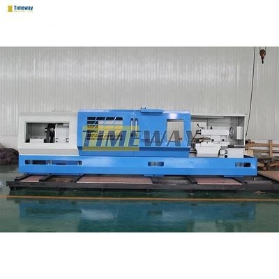 2-осевая горизонтальная плоская кровать CNC-токарная машина для высокоточного поворота