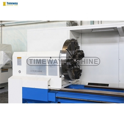 V4 инструментальный пост CNC тяжелый рабочий горизонтальный токарный станк 13500KG для высокоточной обработки