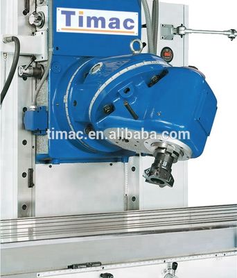 BM715 универсальная фрезерная машина с большим размером постели и диапазоном скорости шпинделя 35-1345 вращений в минуту