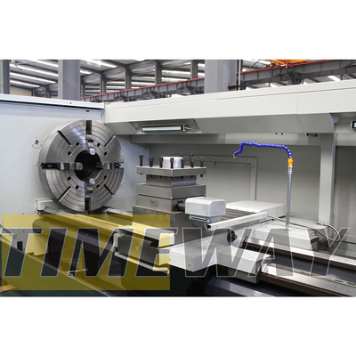 345 мм ширина QK-255F CNC нефтеперерабатывающий станк для поворота нитей труб на нефтяных месторождениях