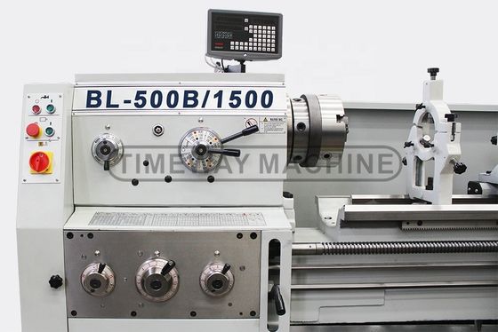 Горизонтальный плоский слой станка с 500 мм катушек и MT5 Tailstock Quill Taper
