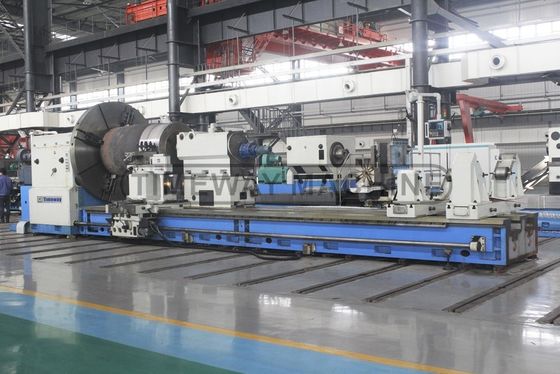 Бесступенчатая скорость шпинделя Тяжелая поворотная машина для прецизионной обработки
