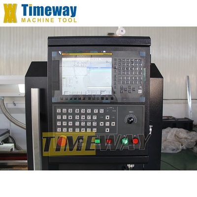 Высокоточный горизонтальный токарный станок CK500 плоский кроватный CNC-токарный станок для металла