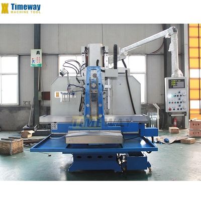 3-осевая БМ715 ПЛК Управление Тип постели Вертикальная универсальная фрезерная машина для промышленности