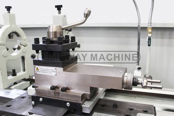 Горизонтальный плоский слой станка с 500 мм катушек и MT5 Tailstock Quill Taper