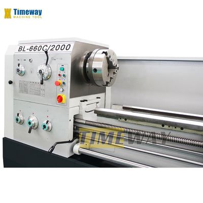 Металлическая прецизионная обработка параллельного плоского лестничного токарного станка с скоростью быстрого подачи 4,5 м/мин по оси Z