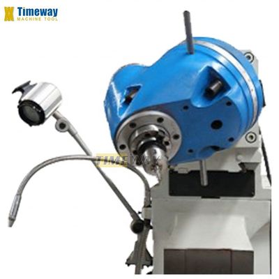 Универсальная фрезерная машина для обработки металла с вращающейся головой и коленным типом ±360° угол рабочего стола