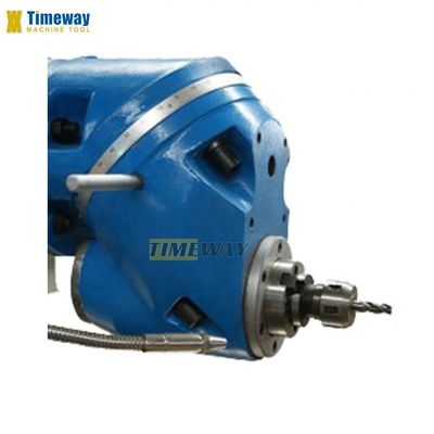 Универсальная фрезерная машина для обработки металла с вращающейся головой и коленным типом ±360° угол рабочего стола