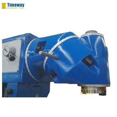 Универсальная фрезерная машина для обработки металла с вращающейся головой и коленным типом ±360° угол рабочего стола