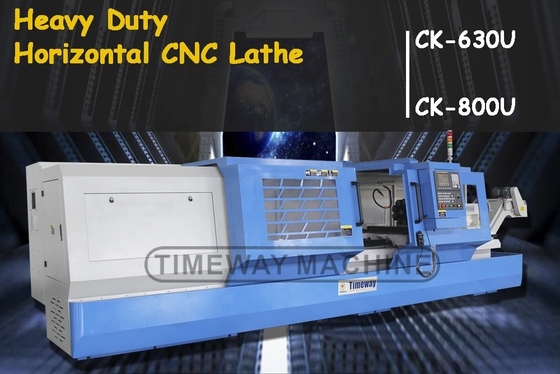 Среднемощный CNC-вертовой станц CK-800U Timeway Precision Metal Turning с 6-станционным инструментальным столбом