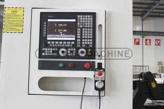 QK-550 Высокая жесткость CNC трубопроводной нить решетка высокая точность Min. Время смены инструмента 6s