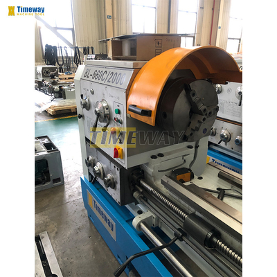Максимальная длина 2000 мм Mental Gap Bed Lathe Machine идеально подходит для различных размеров деталей