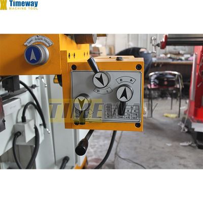 Размер таблицы 254x1270 Высокая точность TM400 Башня фрезерная машина H / V для металлообработки