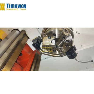 Мини CNC токарный станк с плоской кроватью передовые технологии в Египте 7.5/10 кВт спиндового мотора мощность