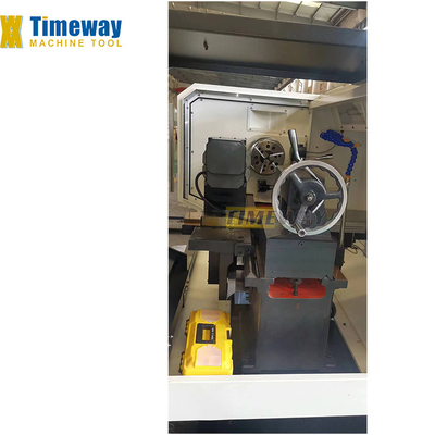 Мини CNC токарный станк с плоской кроватью передовые технологии в Египте 7.5/10 кВт спиндового мотора мощность