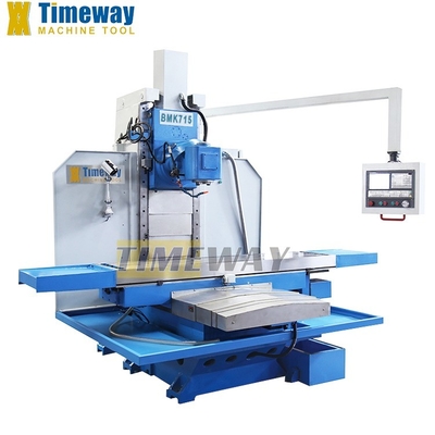 Высокоточная фрезерная машина типа кровати с системой управления FANUC CNC
