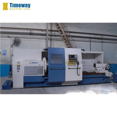 Максимальная вращаемая длина мм 12000 Свинцовая свертка мм 130 CNC токарный станк АК-1000B Комплексная обработка