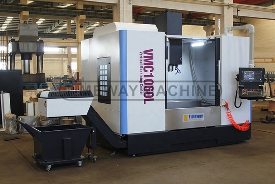 Timeway Machine Center 4-осевая вертикальная CNC фрезерная машина с FANUC или SIEMENS CNC Syste