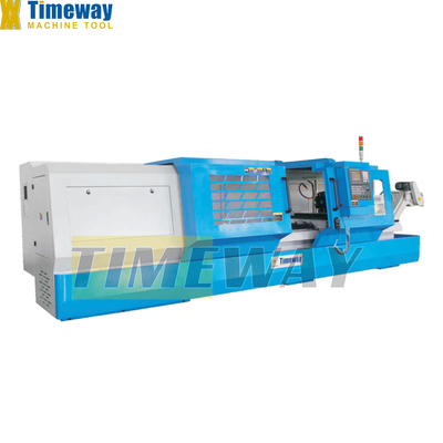 Ширина кровати 520 мм Плоская кроватка CNC токарный станк с 3000 кг Максимальная вместимость веса