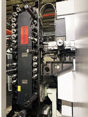 24 Журнал инструментов Мощность высокоточный четырехосный горизонтальный станкообрабатывающий центр