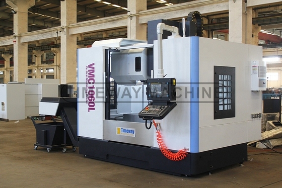 Timeway Machine Center 4-осевая вертикальная CNC фрезерная машина с FANUC или SIEMENS CNC Syste