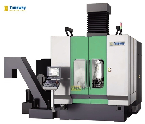 Высокоточный 5-осевой CNC вертикальный обрабатывающий центр с 12 емкостью инструментального магазина