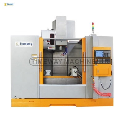 CNC вертикальный обрабатывающий центр с контроллером FANUC ± 0,008 точность позиционирования мм