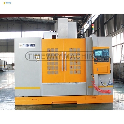 CNC вертикальный обрабатывающий центр с контроллером FANUC ± 0,008 точность позиционирования мм