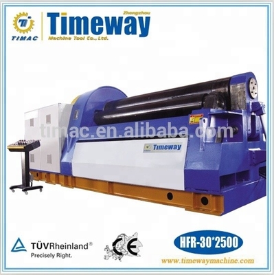 Четырехколесная прокатная машина HFR-30*2500 с предварительным изгибом и толщиной до 30 мм