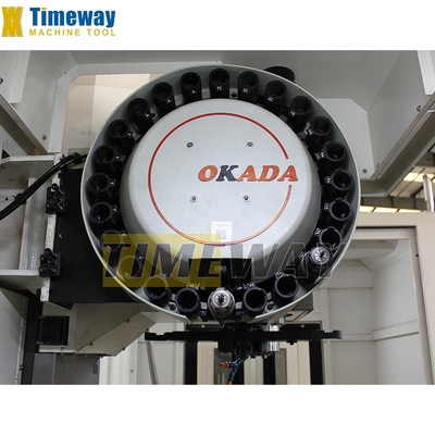 TIMEWAY VMC850 CNC вертикальный обрабатывающий центр FANUC система управления Металлическая фрезерная машина