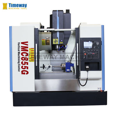 Высокий уровень безопасности VMC855G CNC вертикальный фрезерный станков для резки металлов