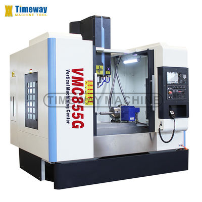 Высокий уровень безопасности VMC855G CNC вертикальный фрезерный станков для резки металлов