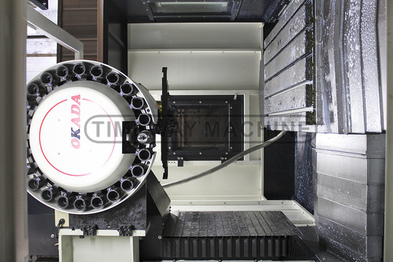 Вертикальная фрезерная машина с ЧПУ VMC1160G с высокой точностью позиционирования ± 0,003 мм
