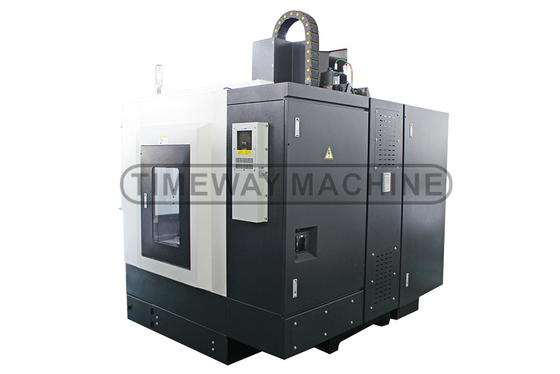 VMC650 Вертикальный центр обработки CNC фрезерная машина с точностью позиционирования ± 0,01 мм
