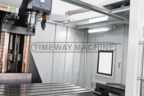 CNC вертикальный обрабатывающий центр с 24 орудийной журнальной емкостью и 3-осевой фрезерной машиной