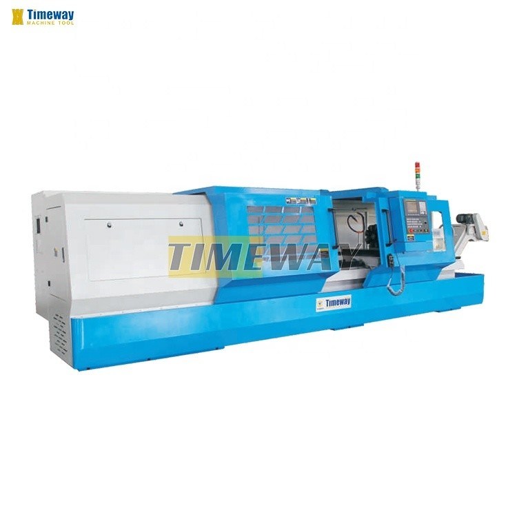 2-осевая горизонтальная плоская кровать CNC-токарная машина для высокоточного поворота