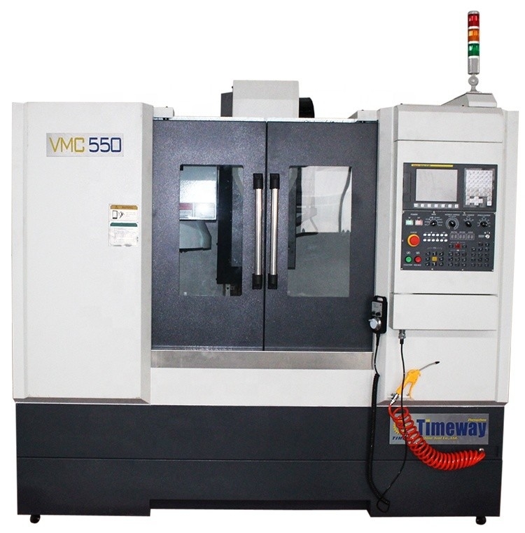 BT40 Свинцовый колючий Timeway VMC550 3-осевой линейный направляющий вертикальный центр обработки CNC-машина