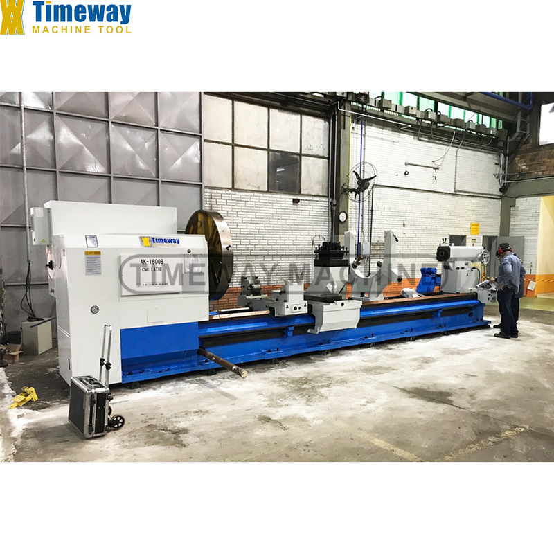 Металлическая обработка упрощенная тяжелая плоская кровать CNC горизонтальная станковая машина АК-1600B