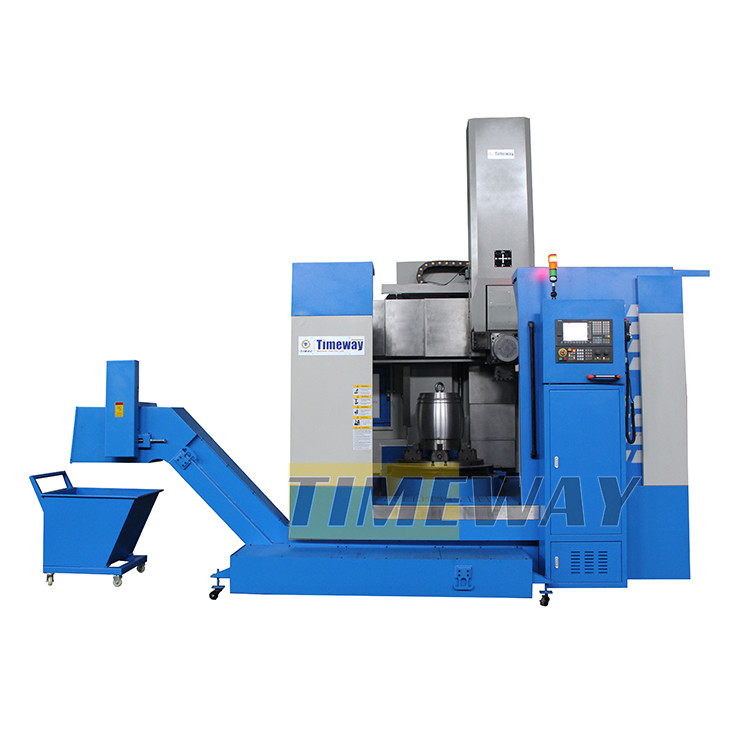 VLK серия CNC одноколонный вертикальный поворотный станк для точной 2-осевой обработки