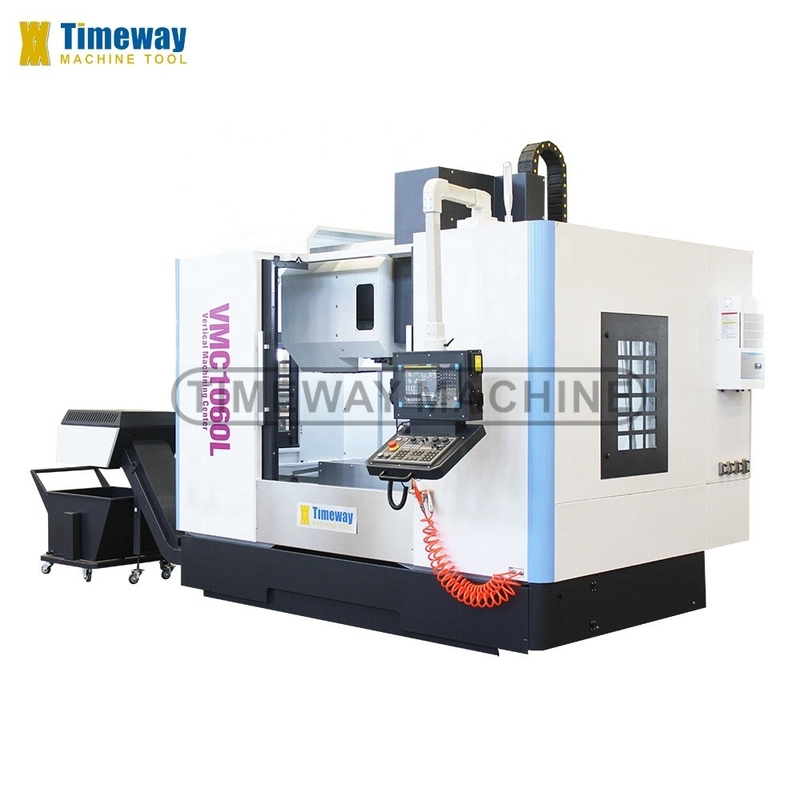 Timeway Machine Center 4-осевая вертикальная CNC фрезерная машина с FANUC или SIEMENS CNC Syste