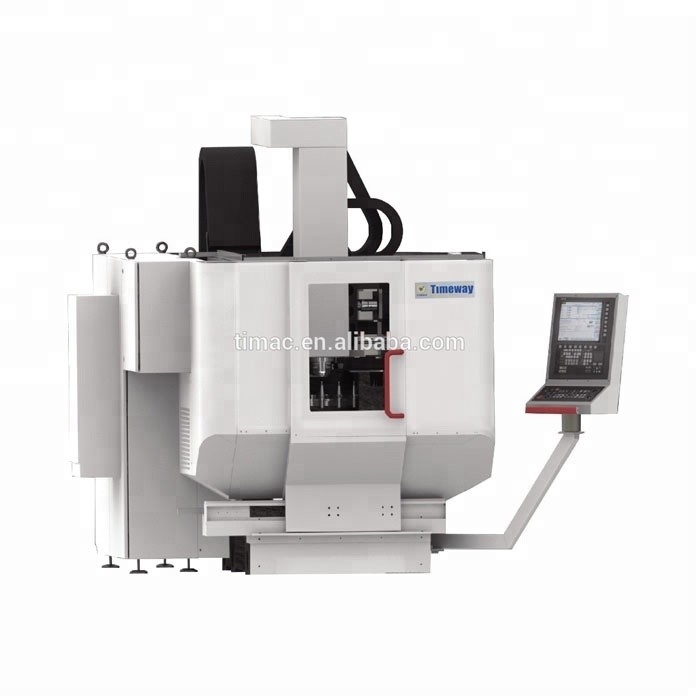 16кВт Китайский GNC61CNC Система CNC Пять осей Вертикальный центр обработки для скоростной резки